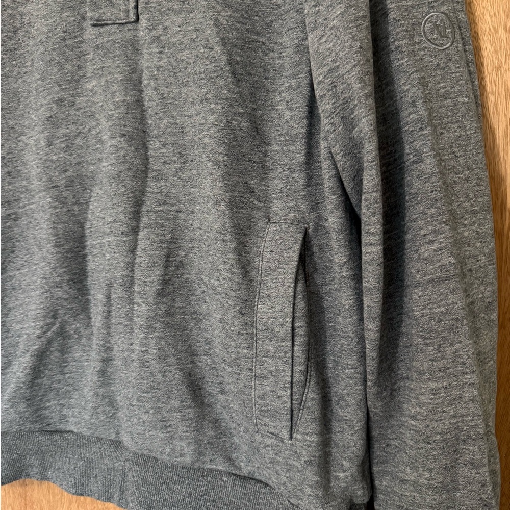Vuori Cypress 1/4 quarter Zip sweatshirt grey size large men’s - Picture 3 of 9